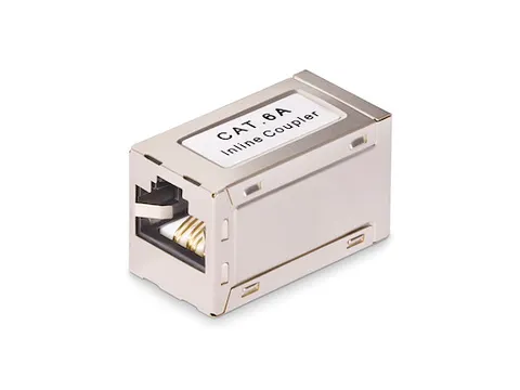 Shielded RJ45 Koppelstuk Inline Cat6a Coupler F/F