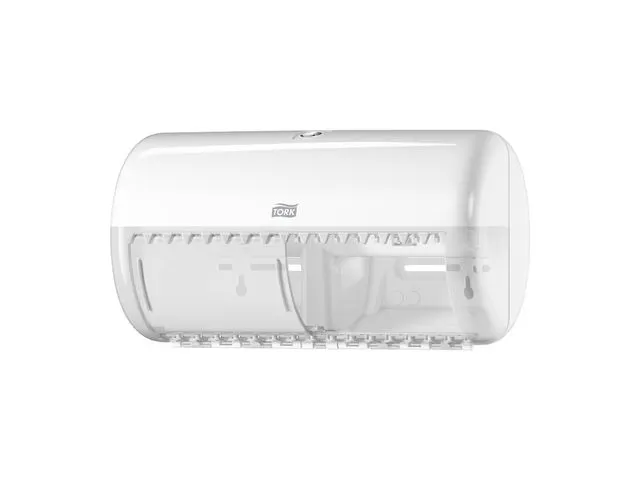 Tork 557000 T4 Toiletpapier Dispenser Elevation Twin Verticaal Wit