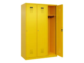 locker,HxBxD 1850x1200x500mm,3vak,vak B 400mm,cil.-slot - 2