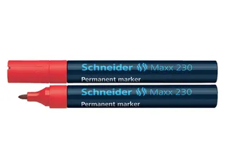Viltstift Schneider Maxx 230 rond rood 1-3mm - 1