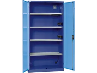 elektrische kast met openslaande deuren,HxBxD 1950x1000x580mm - 2