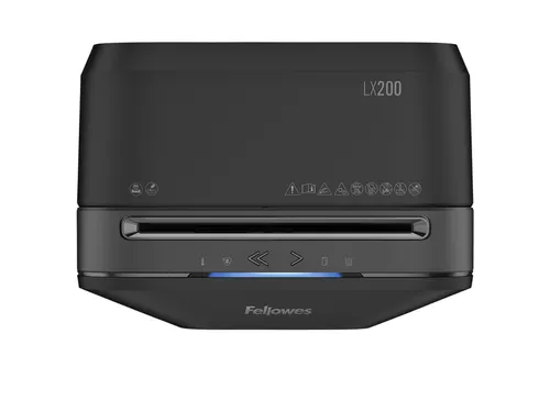 Papiervernietiger Fellowes Powershred LX200 snippers 4x12mm zwart P-4