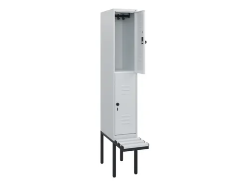 Dubbeldekse dekenkist,HxBxD 1950x300x815mm,1x2vak.,vak B 300mm