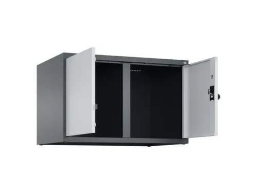 opzetkast,v. locker voor scheiding van kleding,2vak.,vak B 400mm