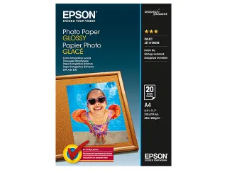 C13S042538 Epson Fotopapier A4 200 Gram Glossy 20 Vel - 1