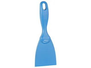 Vikan 40623 Hygiene Handschraper Recht 75mm Blauw - 1
