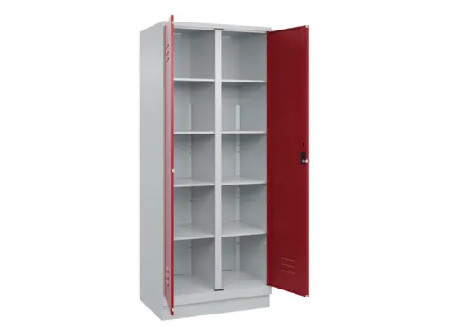 wasgoedverdeelkast,HxBxD 1950x800x500mm,vak B 400mm,draaigrendel