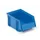 magazijnbak,HxBxD 75x105x165mm,0,6l,PP,blauw