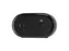 Tork T9 SmartOne Twin Mini Toiletpapier Dispenser Elevation Zwart