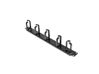 1U 19inch metalen rackmount kabelmanagement paneel - 1