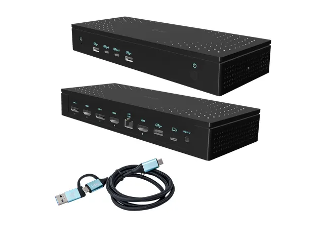 Universal 5x 4K/60Hz Display Docking Station + Power Delivery 100W