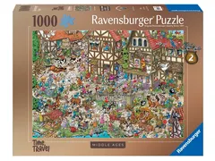 Puzzel Ravensburger Ray's comic Middle Ages 1000 stukjes