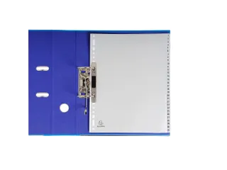 Bedrukte Tabbladen A4+ Grijs Polypropyleen 31-delig 1-31 23-Gaats - 1