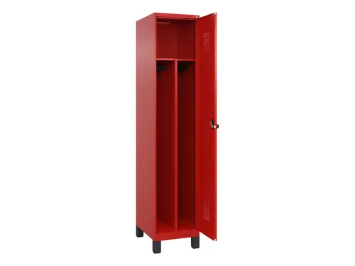 locker voor scheiding van kleding,HxBxD 1950x400x500mm,1vak