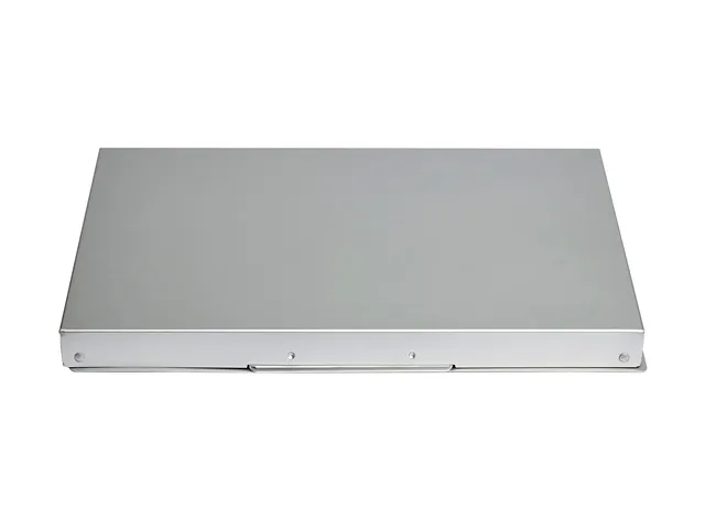 Porte-bloc avec coffret MAULassist A4 ouverture latérale aluminium