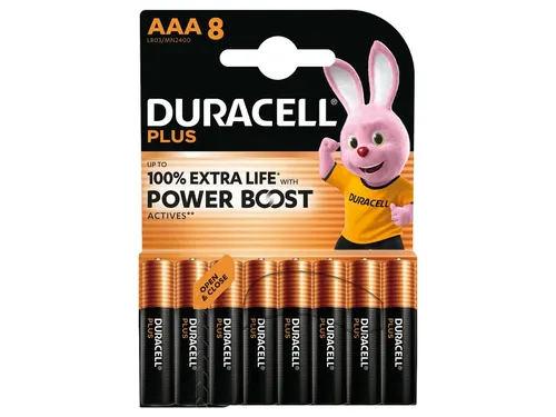Batterij Duracell Plus Powerboost AAA 8 stuks