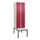 locker voor scheiding van kleding,HxBxD 2120x600x815mm,2vak