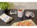 Sigma Home food to go lunchbeker 0,95L roze - 11,5x11,5x18,5cm