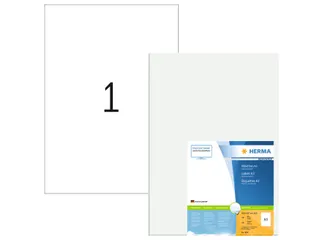 HERMA 8692 Premium etiketten A3 420x297mm Wit 100 stuks - 1