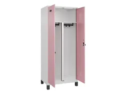 PBM-locker,HxBxD 1950x800x500mm,2vak,vak B 400mm,draaigrendel
