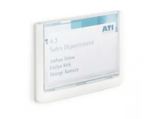 Deurbord Click Sign 149x105mm Wit - 1