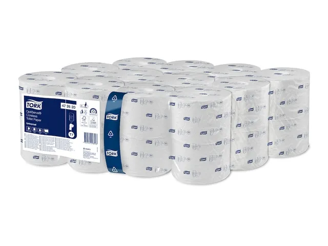 Tork OptiServe Hulsloos Toiletpapier 472620 Universal 1-laags 144m wit