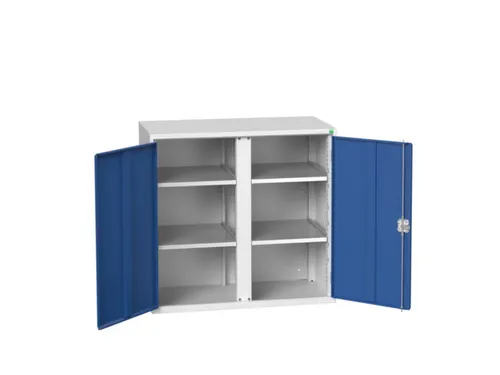 universele kast,HxBxD 1000x1050x550mm,4xStalen bodem,draaigrendelslot