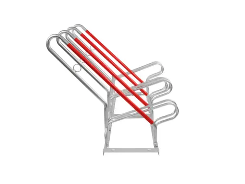 fietsenrek,HxBxD 930x1400x820mm,4instelplaatsen,gebruik eenzijdig