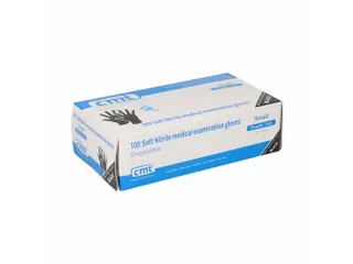 Soft Nitril Handschoenen Poedervrij Maat S Zwart 10x100 Stuks - 4