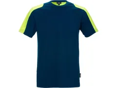 Fristads Kansas 7447 RTT 111261-540 T-shirt, blauw/geel, maat 3XL, per