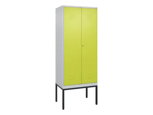 locker voor scheiding van kleding,HxBxD 2120x800x500mm,2vak