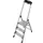 trapladder,eenzijdig,3trede(n),balk L 1,55m,aluminium