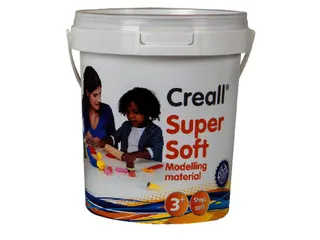 Klei Creall supersoft rood/blauw/groen/geel/wit assorti - 3