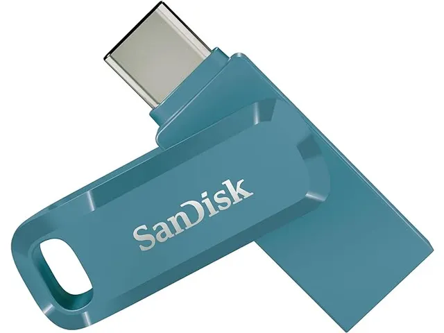 SanDisk Ultra Dual Drive Go USB 64GB USB flash drive USB Stick Blauw
