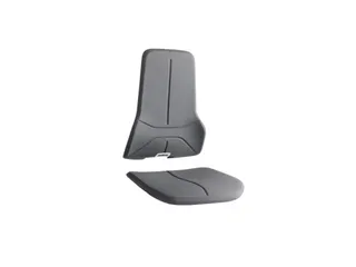 Bekledingselement Voor Werkstoel Zitting/rugleuning Supertec Zwart Mic - 2