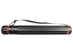 Tekenkoker Kangaro zwart PP 10,5cm diameter 64 tot 108cm lengte