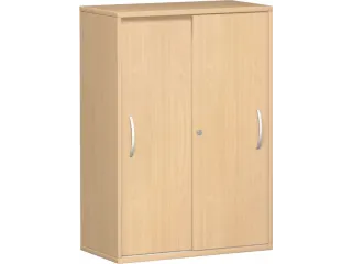 Schuifdeurkast 1150x800x430mm Decor Romp Beuken Decor Front Beuken - 1