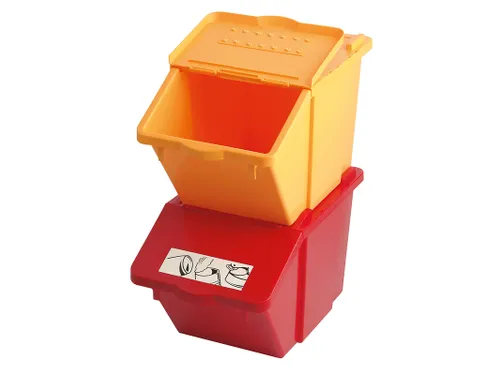 Vepa Bins Recyclingbox Geel 45 Liter