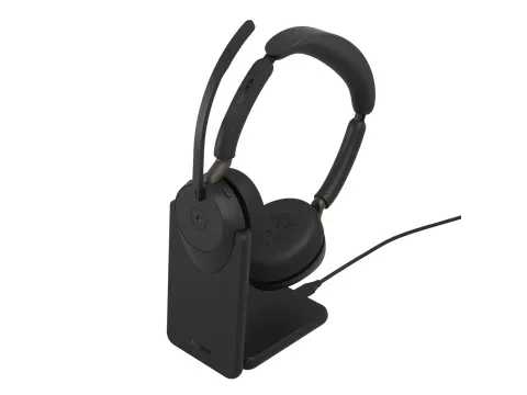 Jabra Evolve3 65 MS Stereo Bluetooth Headset USB-C Laadstation