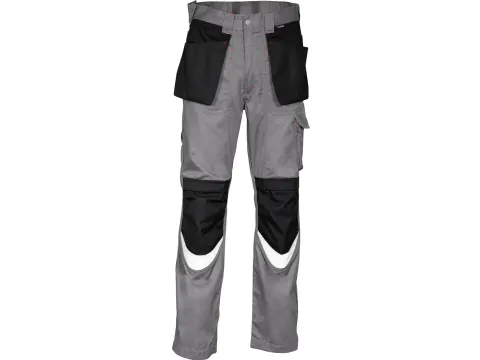 Cofra Bricklayer werkbroek, grijs/zwart, maat 60, per stuk