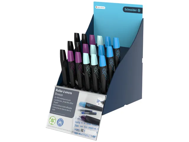 Rollerball Schneider Breeze SIS-display inhoud 18 stuks
