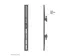 Neomounts NMPRO-C32 Videowall plafondbeugel 6 schermen - 32-55 inch -