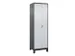 armoire vestiaire noir et blanc,HxlxP 1950x600x500mm,2compart.