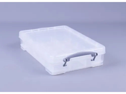 Opbergbox Really Useful 4 liter inclusief vakkenverdeler 395x255x88mm