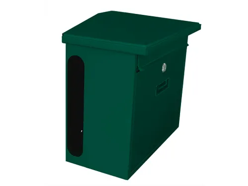 Wandbrievenbus Zamoran Groen Staal