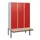 Dubbeldekse dekenkist,HxBxD 1950x1200x815mm,3x2vak.,vak B 400mm