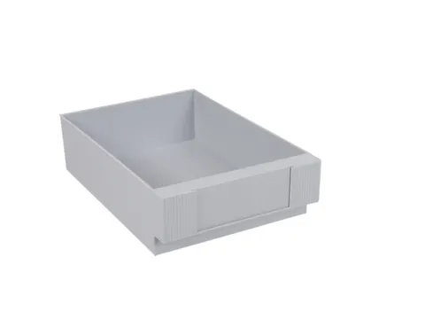 Lade Voor Combi-Ladensysteem Voor Behuizing 102x242x345mm Grijs