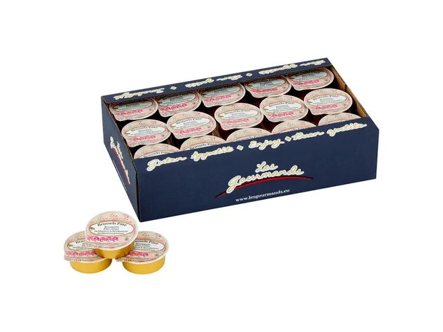 Roompaté Les Gourmands Brussels 45x25 gram cupjes