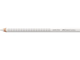 Kleurpotlood Faber-Castell Jumbo GRIP 01 wit - 2