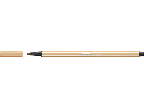 Viltstift STABILO Pen 68/88 medium licht oker